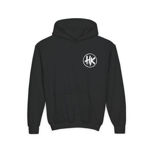 Humble Kyd Youth Hoodie — Black Logo Pullover for Kids