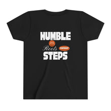 Load image into Gallery viewer, Youth Short Sleeve Tee - Humble Roots Confident Steps