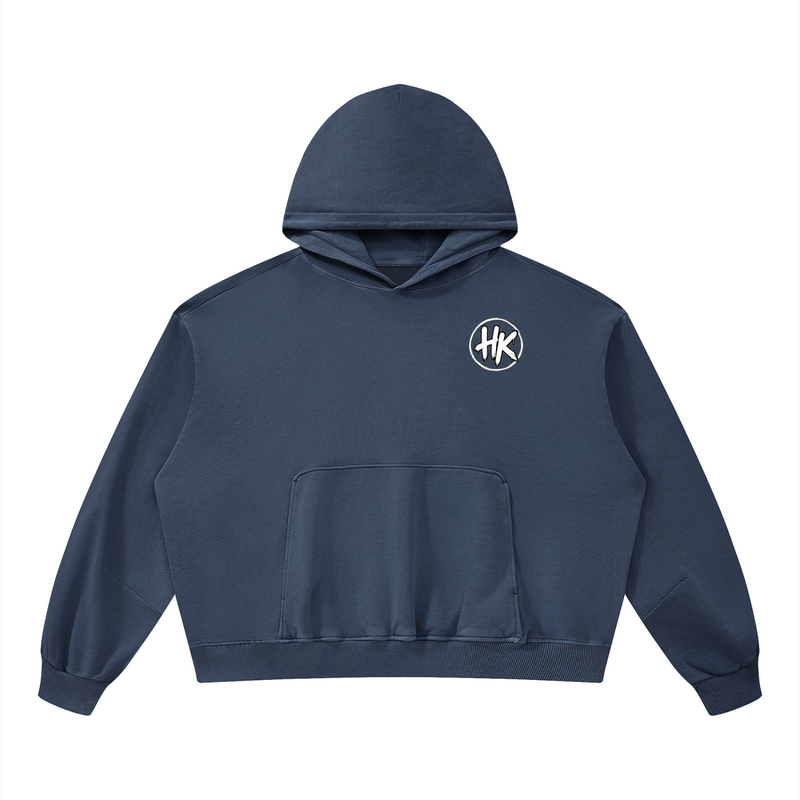 Unisex Boxy Vintage Washed Hoodie