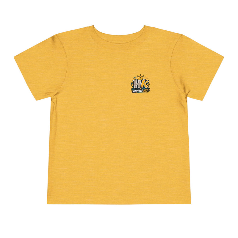 Toddler Tee — “Confident Enough to Stay Humble” Graphic Kids T‑Shirt
