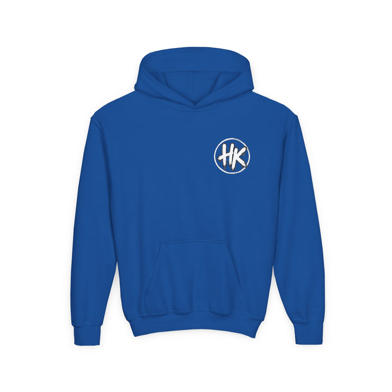 Humble Kyd Youth Hoodie — Black Logo Pullover for Kids