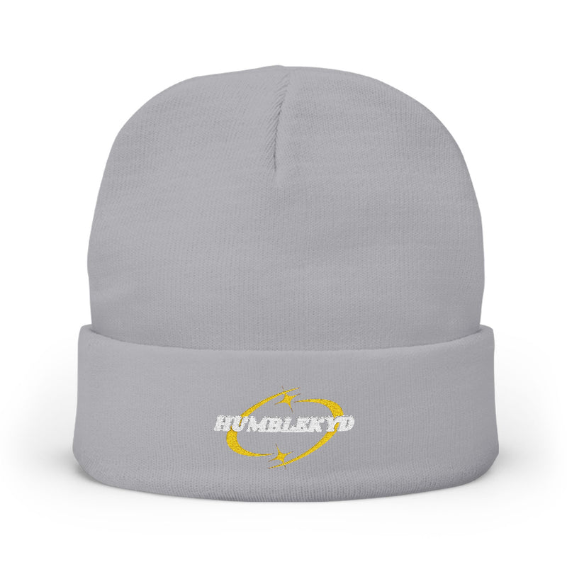 Embroidered Knit Beanie- Star Humble Kyd