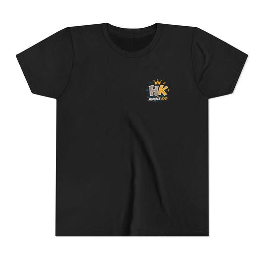 Youth Tee — "Confident Enough to Stay Humble" Graphic Shirt