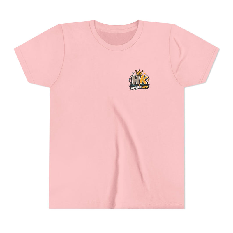 Youth Tee — "Confident Enough to Stay Humble" Graphic Shirt