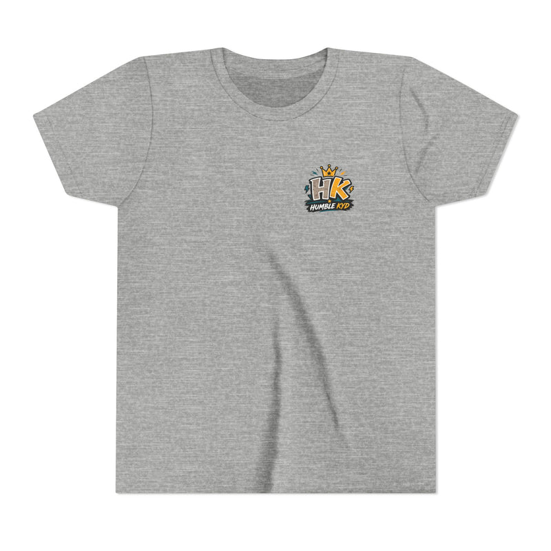 Youth Tee — "Confident Enough to Stay Humble" Graphic Shirt