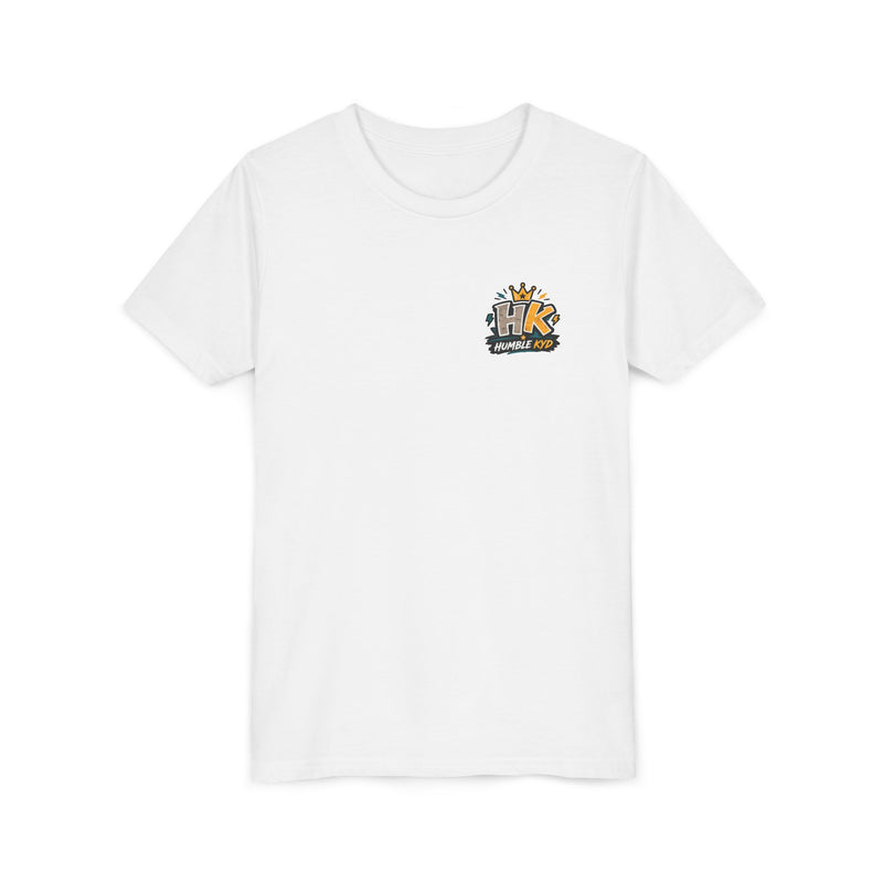 Youth Tee — "Confident Enough to Stay Humble" Graphic Shirt