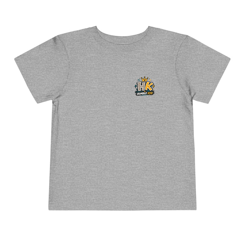 Toddler Tee — “Confident Enough to Stay Humble” Graphic Kids T‑Shirt