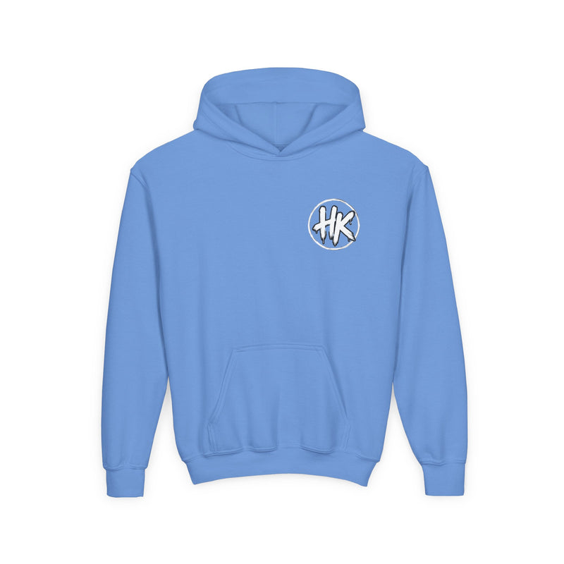 Humble Kyd Youth Hoodie — Black Logo Pullover for Kids