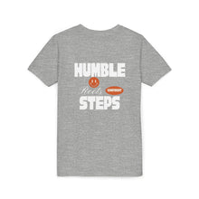Load image into Gallery viewer, Youth Short Sleeve Tee - Humble Roots Confident Steps
