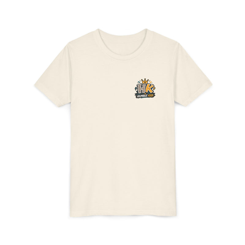 Youth Tee — "Confident Enough to Stay Humble" Graphic Shirt