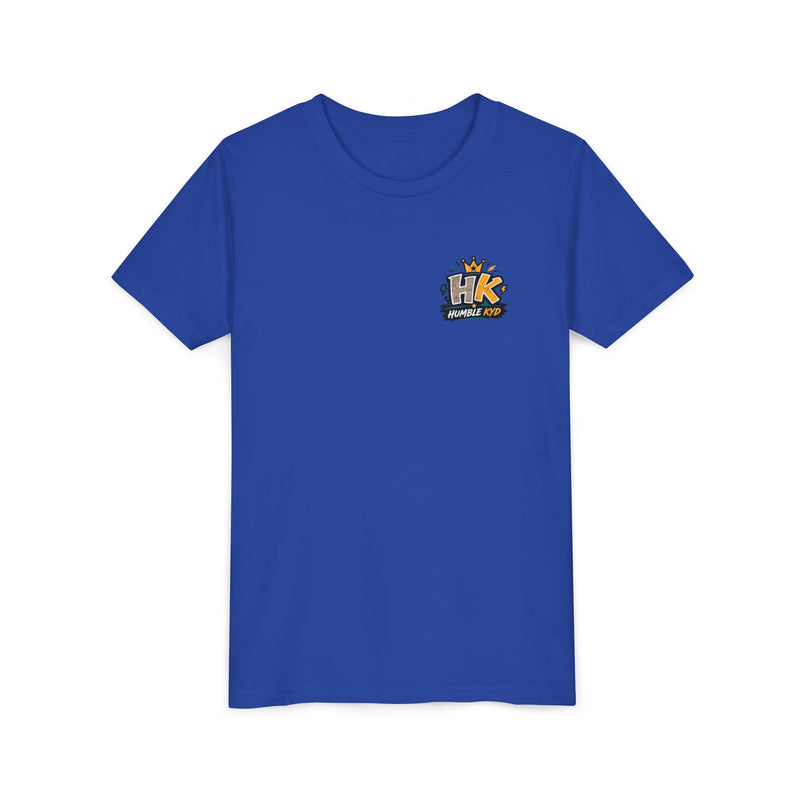 Youth Tee — "Confident Enough to Stay Humble" Graphic Shirt
