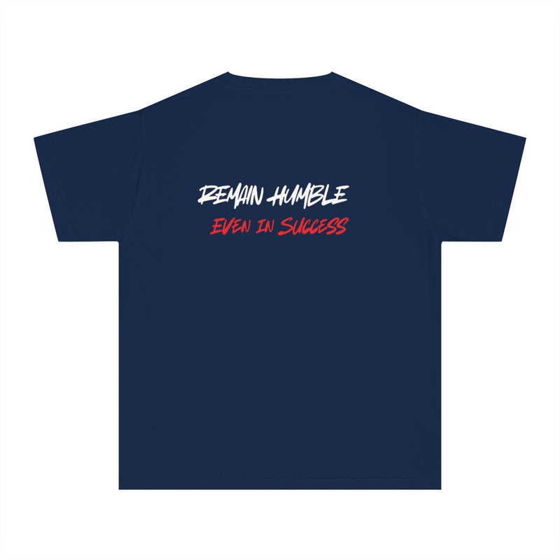 Youth Tee - 'Remain Humble, Even In Success' Inspirational T-Shirt