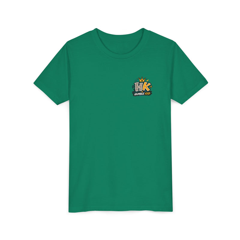 Youth Tee — "Confident Enough to Stay Humble" Graphic Shirt