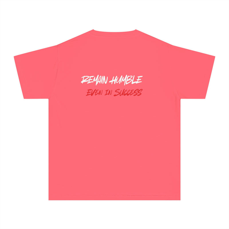 Youth Tee - 'Remain Humble, Even In Success' Inspirational T-Shirt