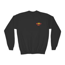 Load image into Gallery viewer, Youth Crewneck Sweatshirt- Humble Kyd Fall Design
