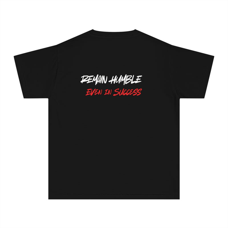 Youth Tee - 'Remain Humble, Even In Success' Inspirational T-Shirt