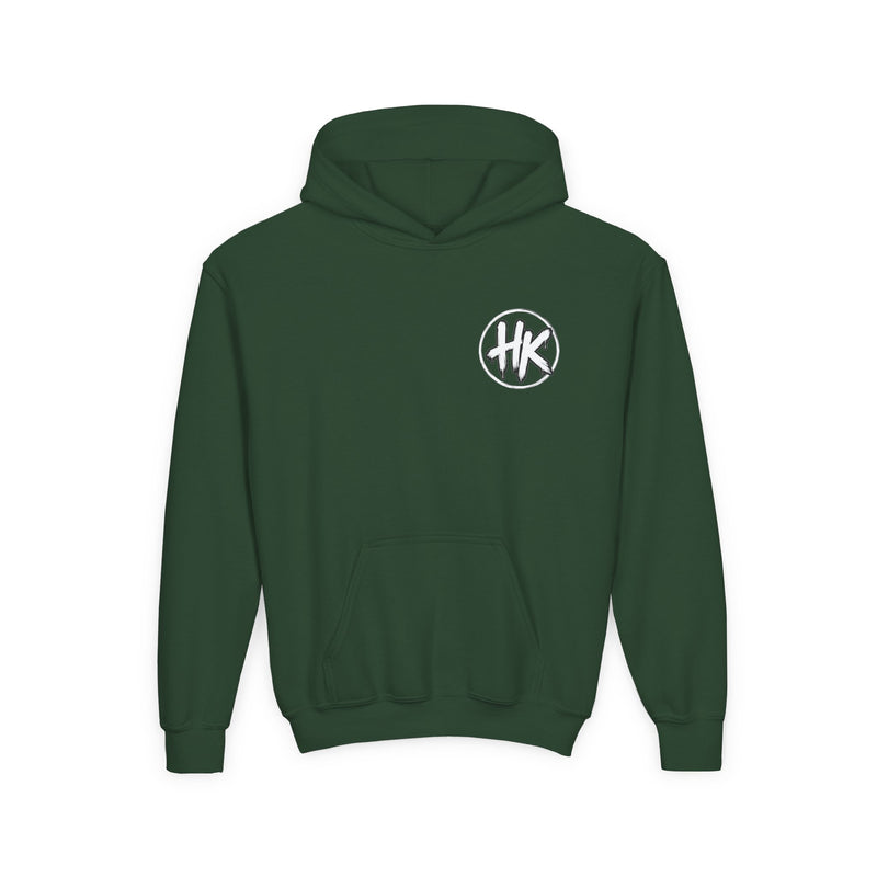 Humble Kyd Youth Hoodie — Black Logo Pullover for Kids
