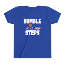 Load image into Gallery viewer, Youth Short Sleeve Tee - Humble Roots Confident Steps
