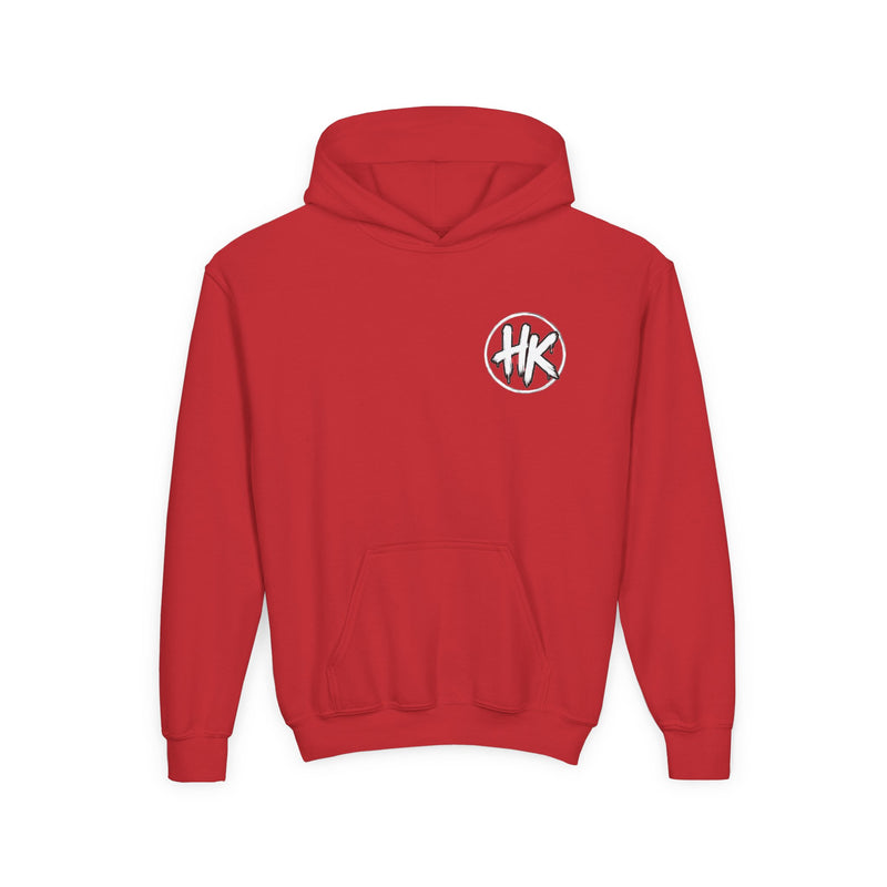 Humble Kyd Youth Hoodie — Black Logo Pullover for Kids