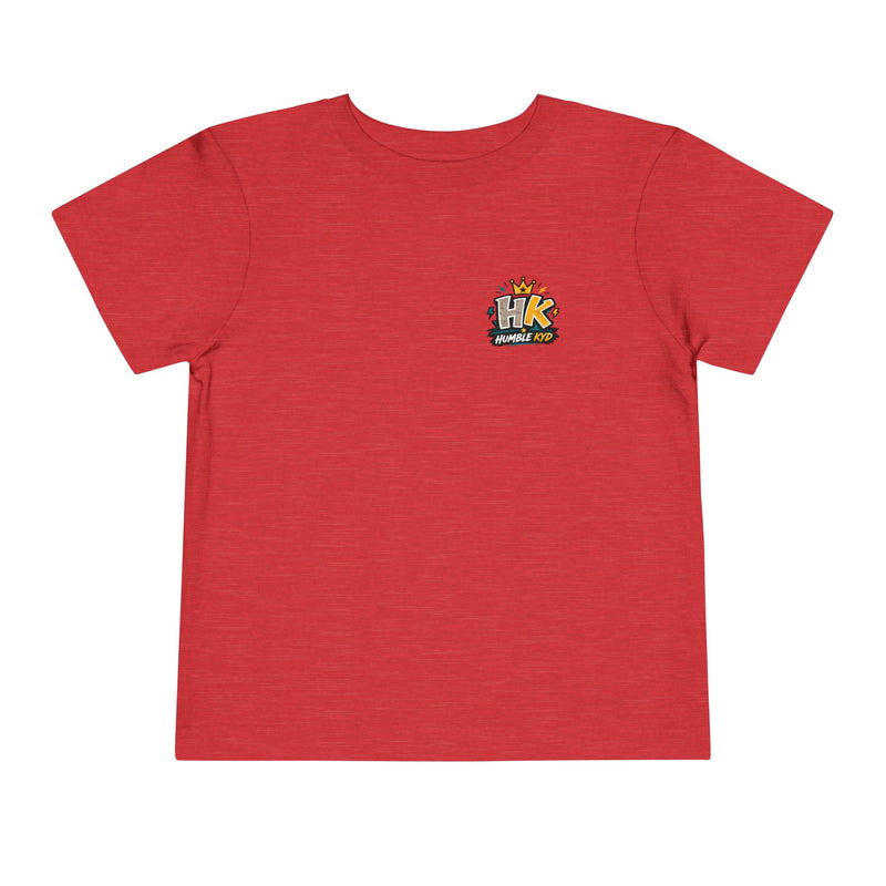 Toddler Tee — “Confident Enough to Stay Humble” Graphic Kids T‑Shirt