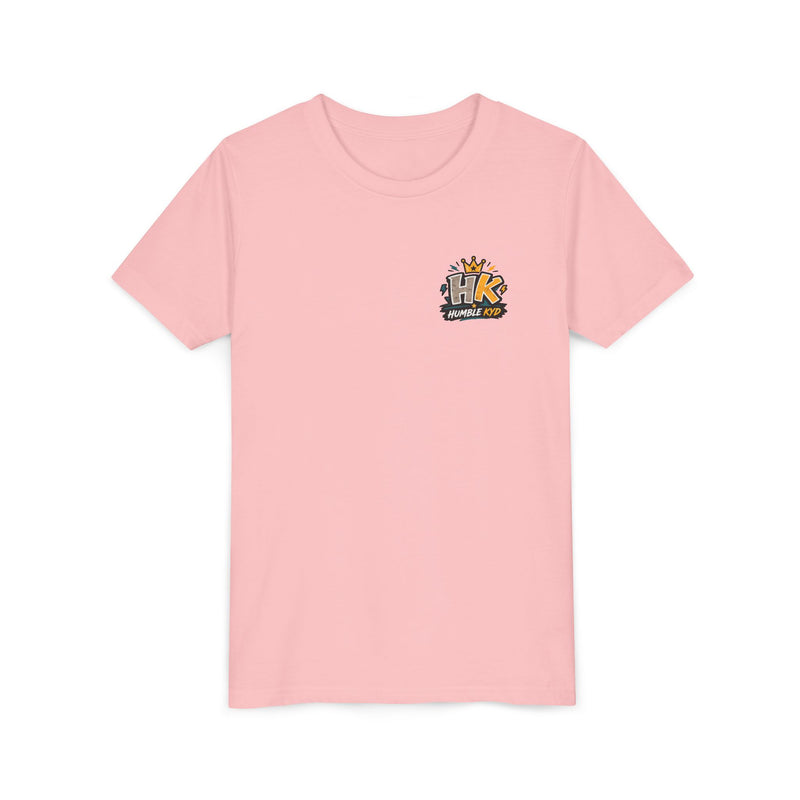 Youth Tee — "Confident Enough to Stay Humble" Graphic Shirt