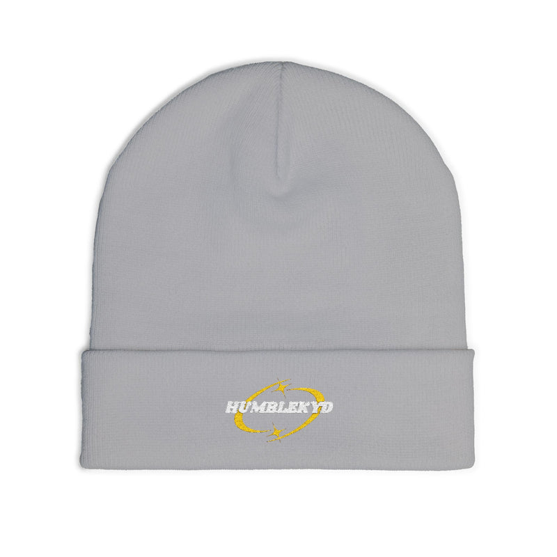 Embroidered Knit Beanie- Star Humble Kyd