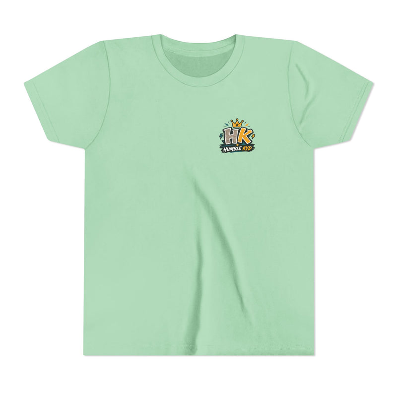 Youth Tee — "Confident Enough to Stay Humble" Graphic Shirt