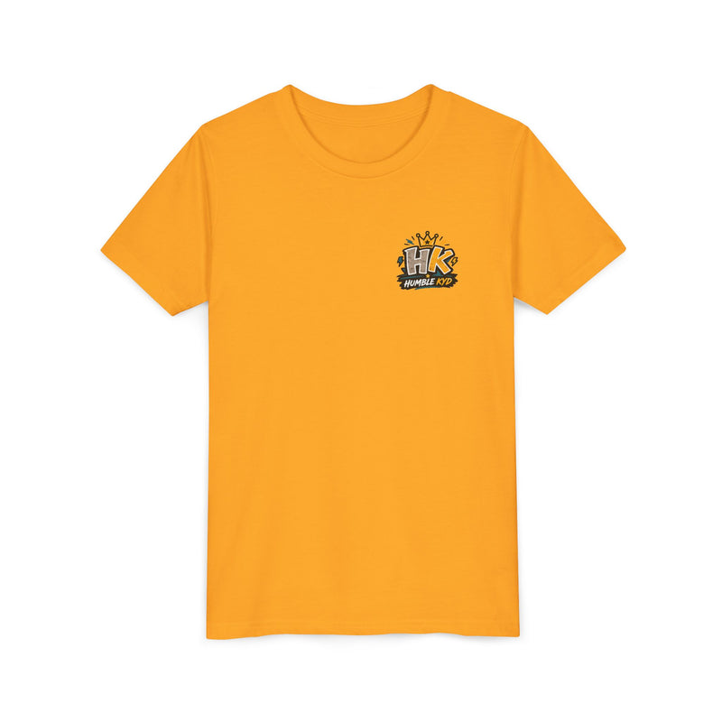Youth Tee — "Confident Enough to Stay Humble" Graphic Shirt