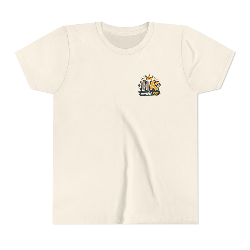 Youth Tee — "Confident Enough to Stay Humble" Graphic Shirt
