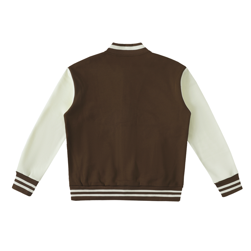 Humble Kyd Two-Tone Fleeced Varsity Jacket