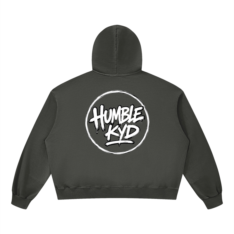 Unisex Boxy Vintage Washed Hoodie