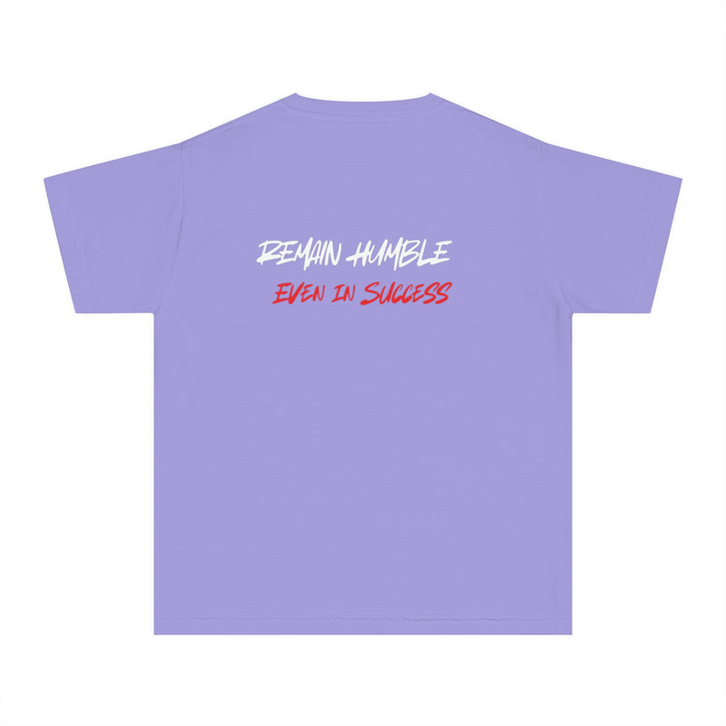 Youth Tee - 'Remain Humble, Even In Success' Inspirational T-Shirt