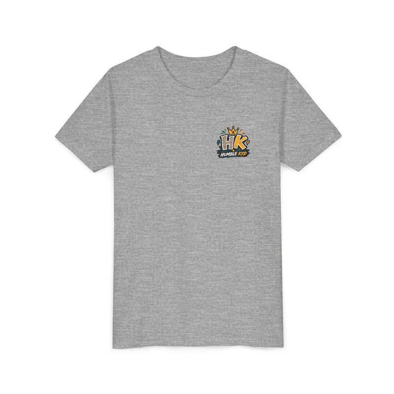 Youth Tee — "Confident Enough to Stay Humble" Graphic Shirt
