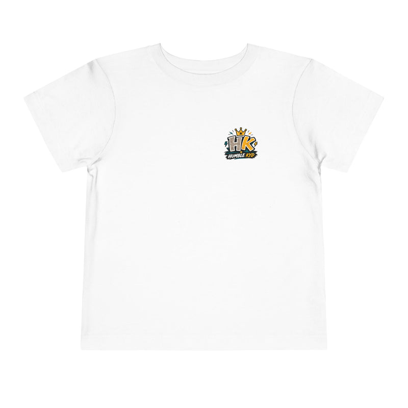 Toddler Tee — “Confident Enough to Stay Humble” Graphic Kids T‑Shirt