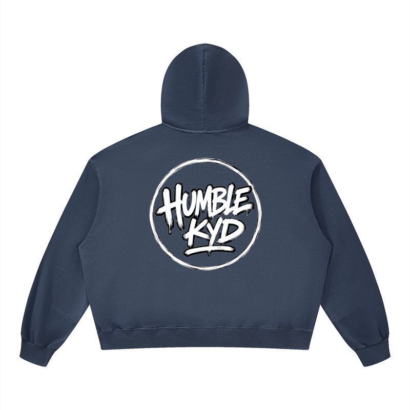 Unisex Boxy Vintage Washed Hoodie