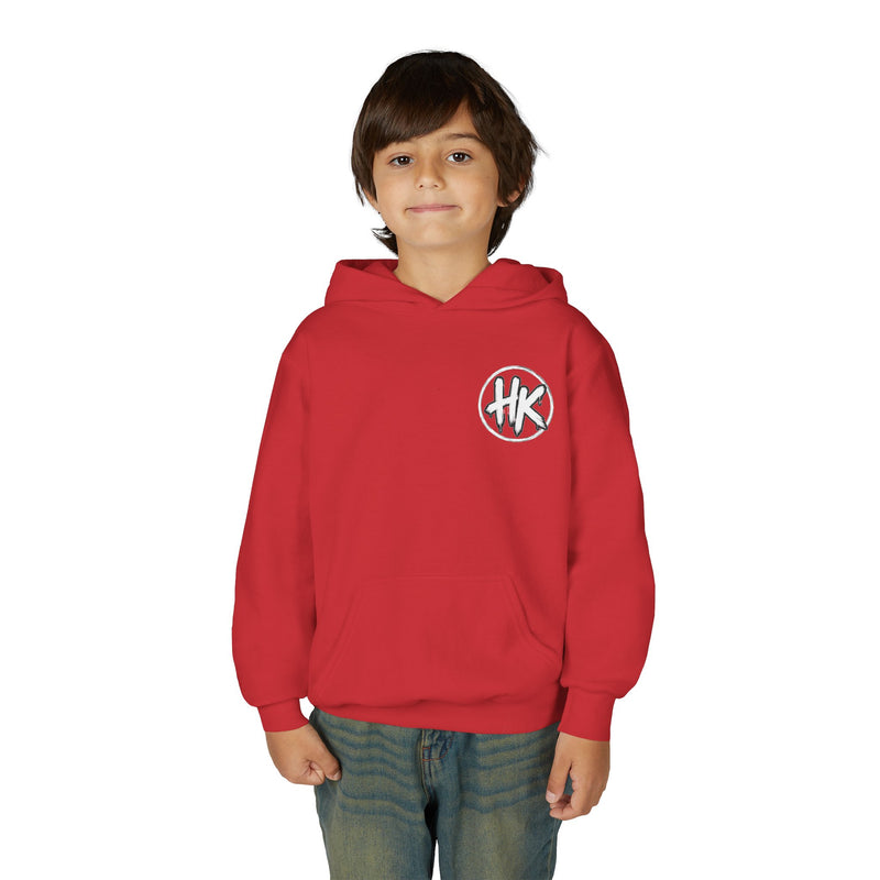 Humble Kyd Youth Hoodie — Black Logo Pullover for Kids