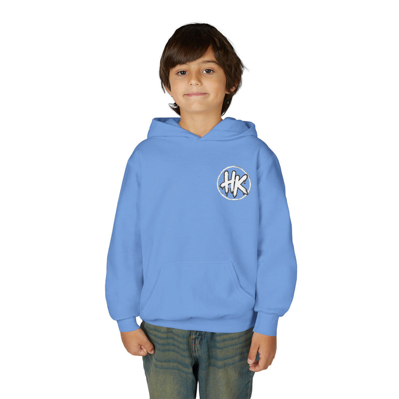 Humble Kyd Youth Hoodie — Black Logo Pullover for Kids