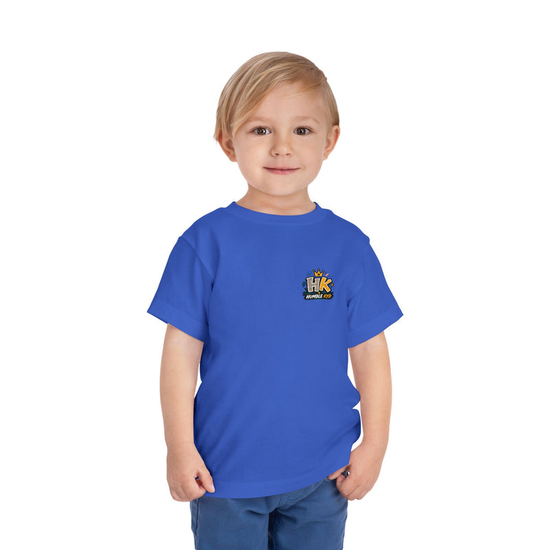 Toddler Tee — “Confident Enough to Stay Humble” Graphic Kids T‑Shirt