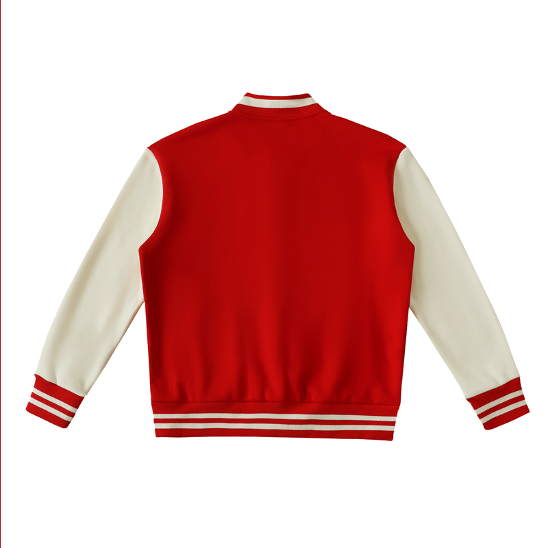 Humble Kyd Two-Tone Fleeced Varsity Jacket