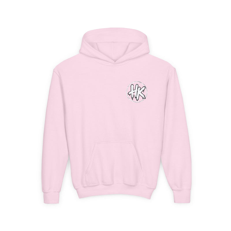 Humble Kyd Youth Hoodie — Black Logo Pullover for Kids