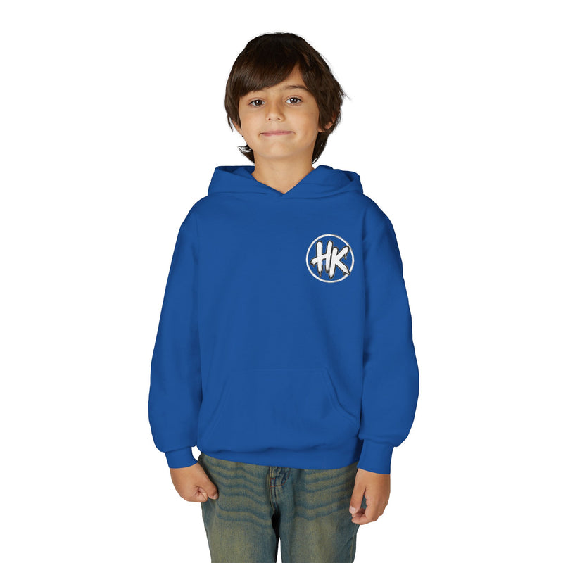Humble Kyd Youth Hoodie — Black Logo Pullover for Kids