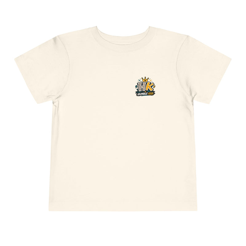 Toddler Tee — “Confident Enough to Stay Humble” Graphic Kids T‑Shirt