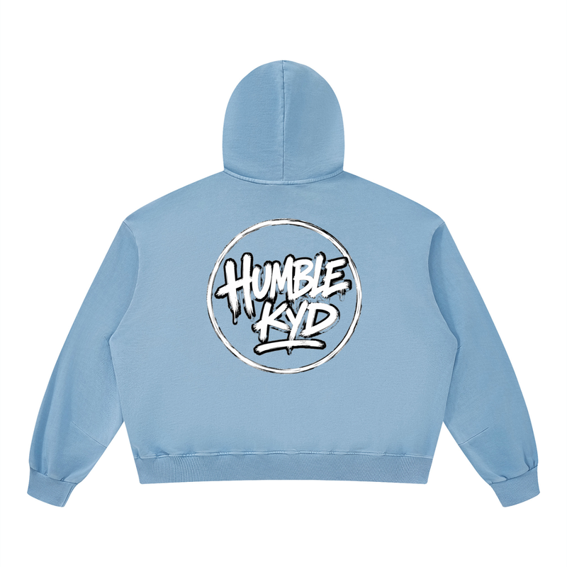 Unisex Boxy Vintage Washed Hoodie