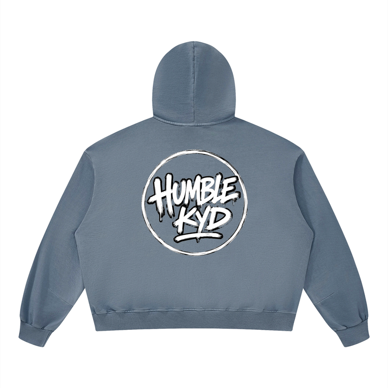 Unisex Boxy Vintage Washed Hoodie