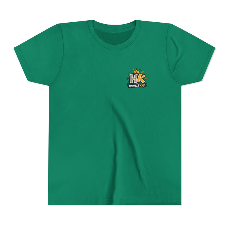 Youth Tee — "Confident Enough to Stay Humble" Graphic Shirt