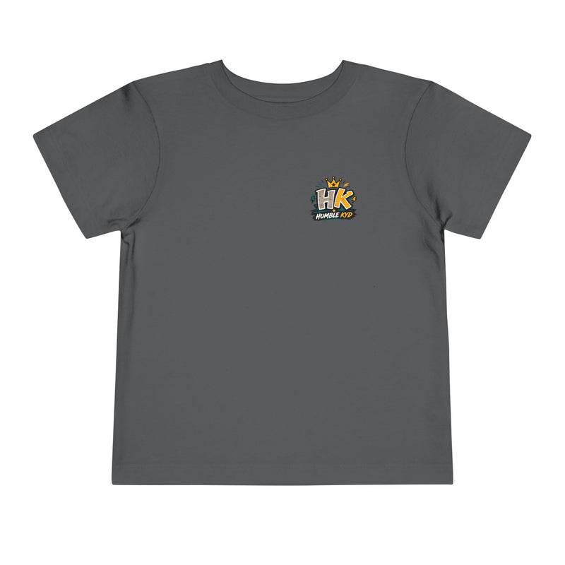 Toddler Tee — “Confident Enough to Stay Humble” Graphic Kids T‑Shirt