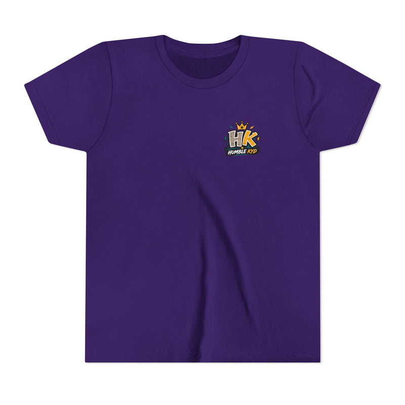 Youth Tee — "Confident Enough to Stay Humble" Graphic Shirt