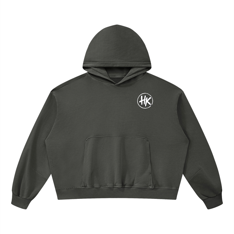 Unisex Boxy Vintage Washed Hoodie
