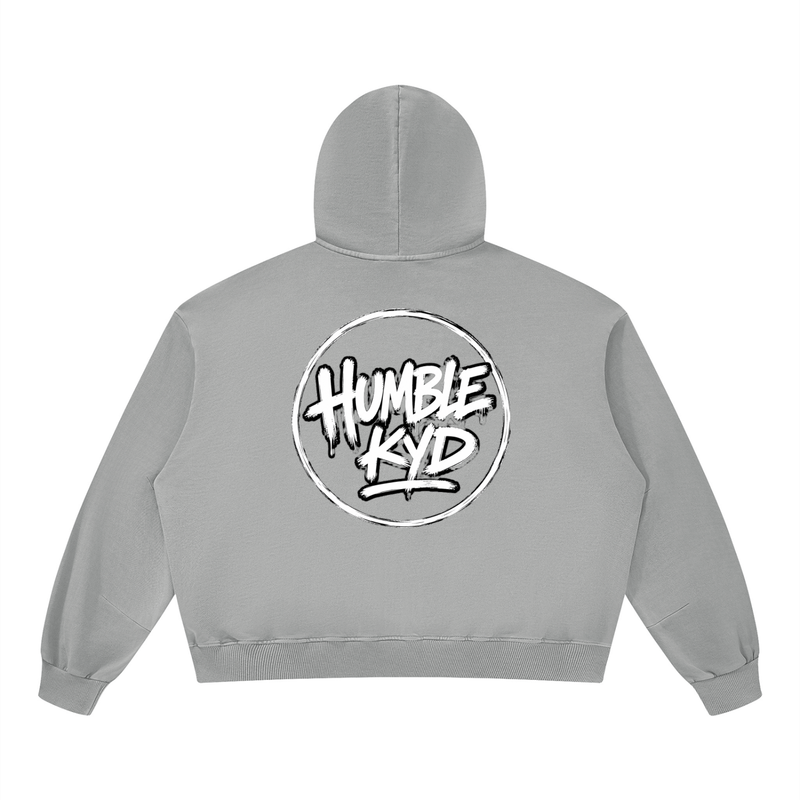 Unisex Boxy Vintage Washed Hoodie
